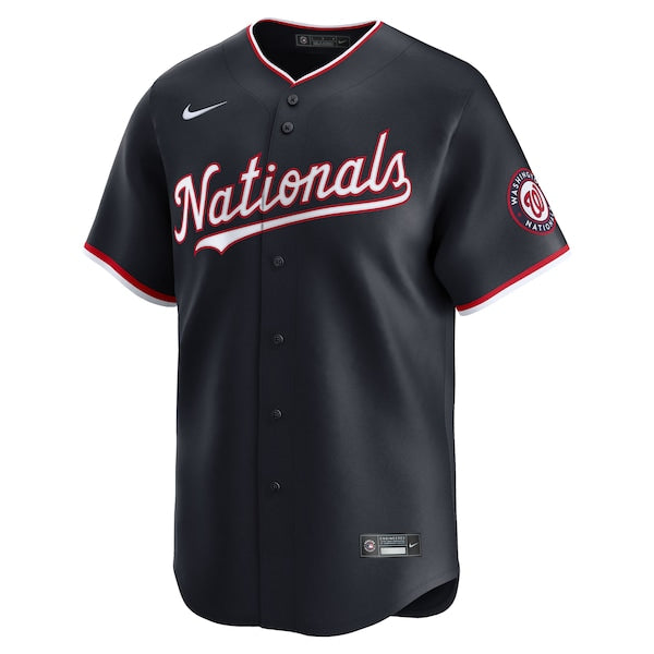 Dylan Crews Washington Nationals Nike Alternate Limited Jersey - Navy/White - Image 3