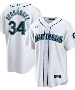 Felix Hernandez Seattle Mariners Nike 2023 Hall of Fame Home Replica Player Jersey - White