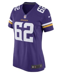 Alternative view of Chris Reed Minnesota Vikings Nike Women's Game Player Jersey - Purple