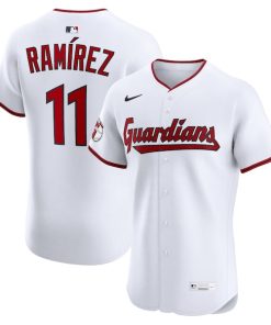 Jos¨¦ Ram¨ªrez Cleveland Guardians Nike Home Elite Jersey - White