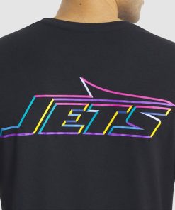 Alternative view of New York Jets Nike 2025 NFL Crucial Catch Tri-Blend Dri-FIT T-Shirt - Black