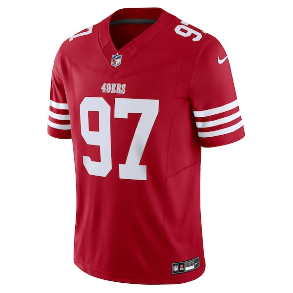 Nick Bosa San Francisco 49ers Nike Vapor F.U.S.E. Limited Jersey - Scarlet - Image 2