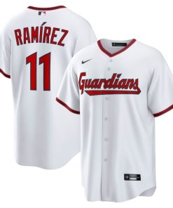 Jos¨¦ Ram¨ªrez Cleveland Guardians Nike Home Replica Jersey - White