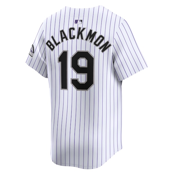 Charlie Blackmon Colorado Rockies Nike Youth Home Limited Player Jersey - White - Image 2