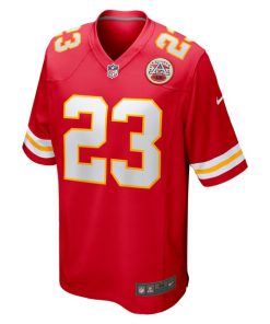 Alternative view of Drue Tranquill Kansas City Chiefs Nike Game Player Jersey - Red