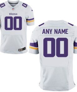 Minnesota Vikings Nike Custom Elite Jersey - White