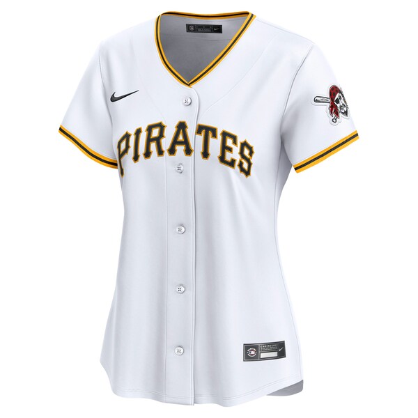 Pittsburgh Pirates Nike Women's Home Limited Jersey - White - Image 2