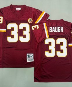 Sammie Baugh Washington Redskins Authentic Throwback Retired Player Jersey