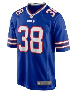 Alternative view of Tre Norwood Buffalo Bills Nike Team Game Jersey -  Royal