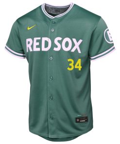Alternative view of David Ortiz Boston Red Sox Nike Youth 2025 City Connect Limited Retired Player Jersey - Green