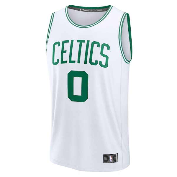 Jayson Tatum Boston Celtics Fast Break Replica Player Jersey - Association Edition - White - Image 2