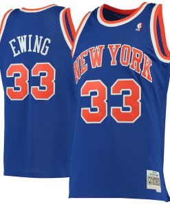 Patrick Ewing New York Knicks 1991/92 Hardwood Classics Swingman Jersey - Blue