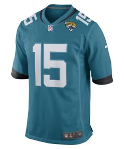 Alternative view of Tim Jones Jacksonville Jaguars Nike Game Player Jersey - Teal