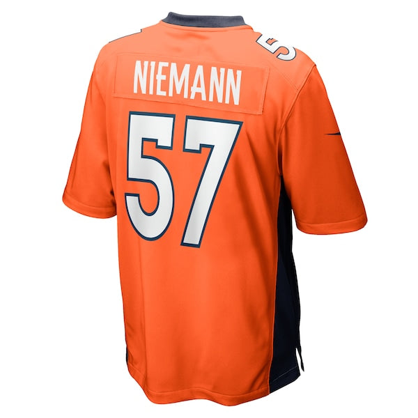 Ben Niemann Denver Broncos Nike Team Game Jersey - Orange - Image 3