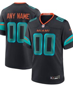Miami Dolphins Nike 2025 RIVALRIES Collection Custom Game Jersey - Pitch Blue