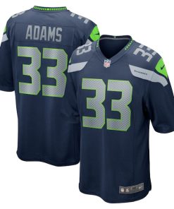 Jamal Adams Seattle Seahawks Nike Game Team Jersey - College Navy