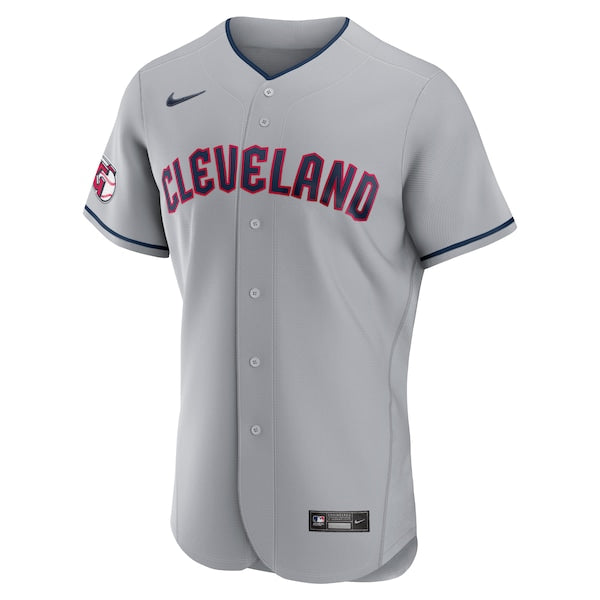 Cleveland Guardians Nike Road Authentic Team Jersey - Gray - Image 2