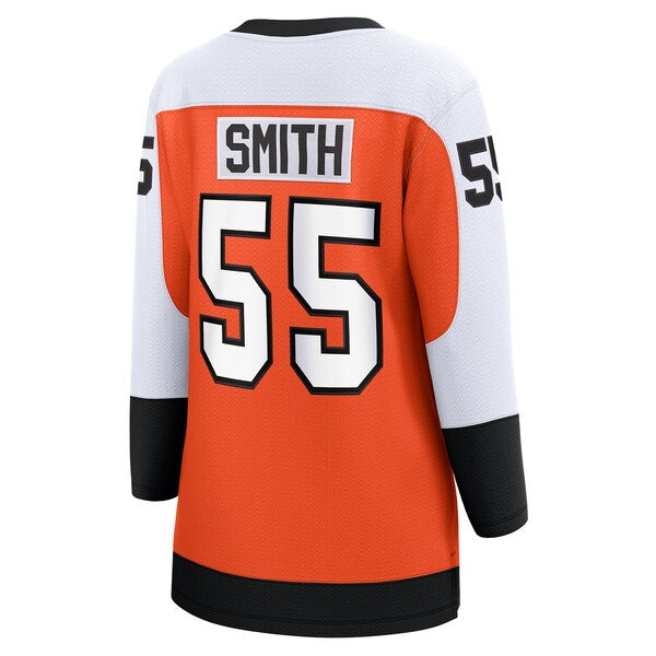 Givani Smith Philadelphia Flyers Women's Home Breakaway Player Jersey - Orange - Image 3