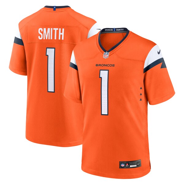 Tremon Smith Denver Broncos Nike Team Game Jersey - Orange