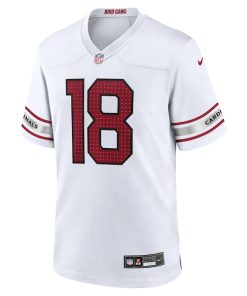 Alternative view of Marvin Harrison Jr. Arizona Cardinals Nike  Player Game Jersey - White