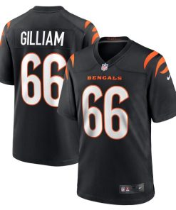 Nate Gilliam Cincinnati Bengals Nike Game Player Jersey - Black