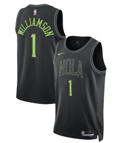 Zion Williamson New Orleans Pelicans Nike Unisex 2023/24 Swingman Jersey - Black - City Edition