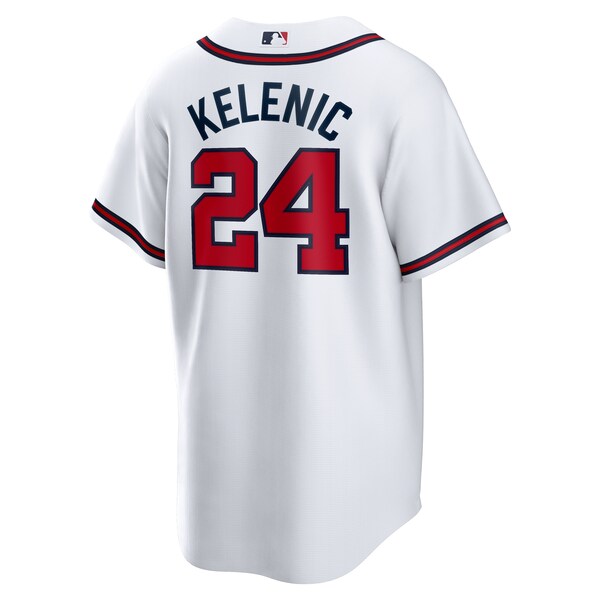 Jarred Kelenic Atlanta Braves Nike Home Replica Jersey - White - Image 3