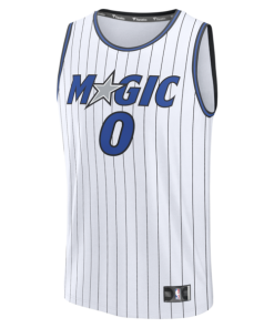 Alternative view of Anthony Black Orlando Magic  Fast Break Replica Jersey - White - Association Edition