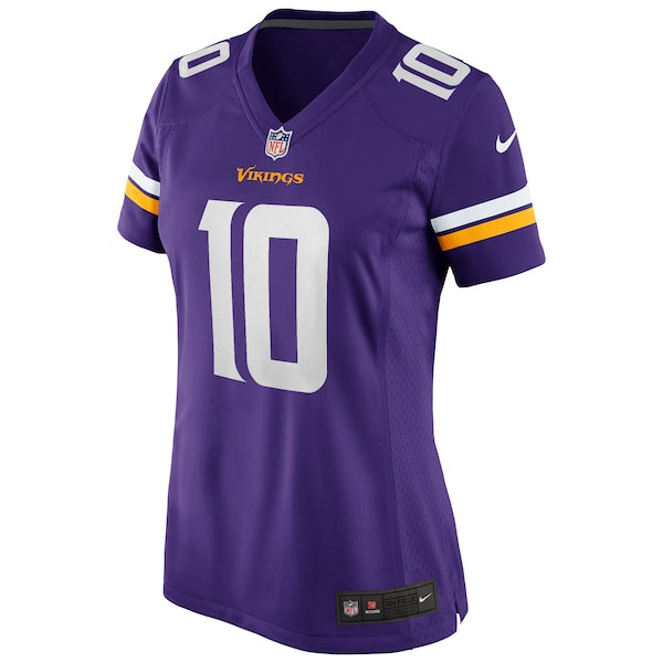 Fran Tarkenton Minnesota Vikings Nike Women's Game Retired Player Jersey - Purple - Image 2