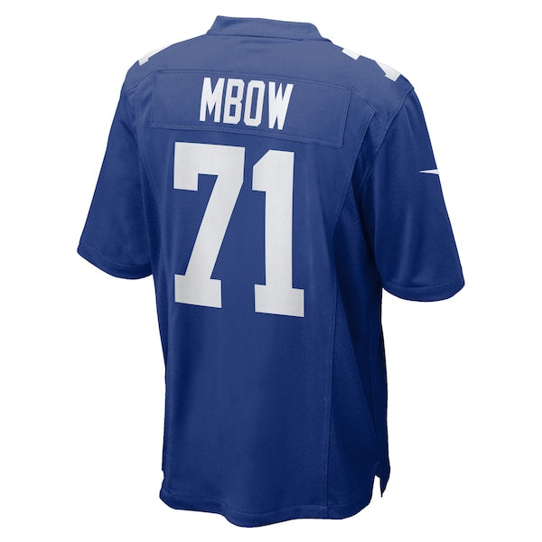 Marcus Mbow New York Giants Nike Team Game Jersey - Royal - Image 3