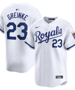 Zack Greinke Kansas City Royals Nike Home Limited Player Jersey - White