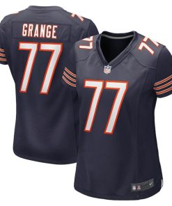 Red Grange Chicago Bears Nike Women's Retired Player Jersey - Navy