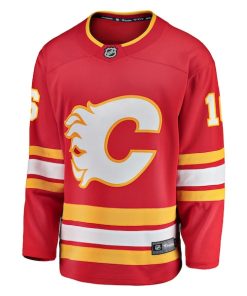 Alternative view of Morgan Frost Calgary Flames  Home Breakaway Jersey - Red