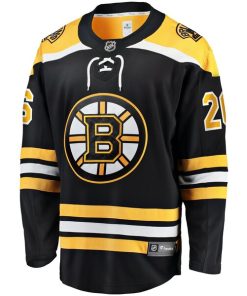 Alternative view of Andrew Peeke Boston Bruins  Home Breakaway Jersey - Black