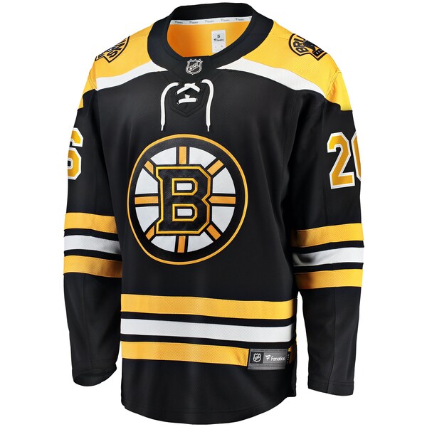 Andrew Peeke Boston Bruins Home Breakaway Jersey - Black - Image 2