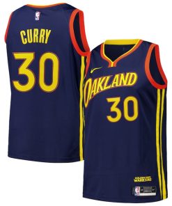 Stephen Curry Golden State Warriors Nike Swingman Player Jersey - City Edition - Royal