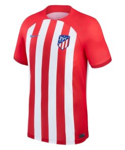Alternative view of Atletico de Madrid Nike 2023/24 Home Stadium Replica Jersey - Red