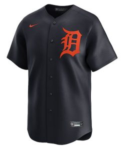 Alternative view of Detroit Tigers Nike  Alternate Limited Custom Jersey?¨C Navy