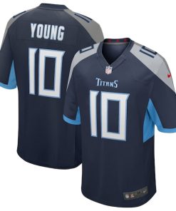 Vince Young Tennessee Titans Nike Game Retired Player Jersey - Navy
