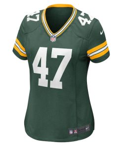 Alternative view of Justin Hollins Green Bay Packers Nike Women's Home Game Player Jersey - Green
