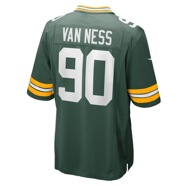 Lukas Van Ness Green Bay Packers Nike 2023 NFL Draft First Round Pick Game Jersey - Green - Image 3