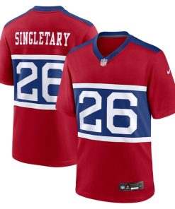 Devin Singletary New York Giants Nike Youth Alternate Player Game Jersey - Century Red