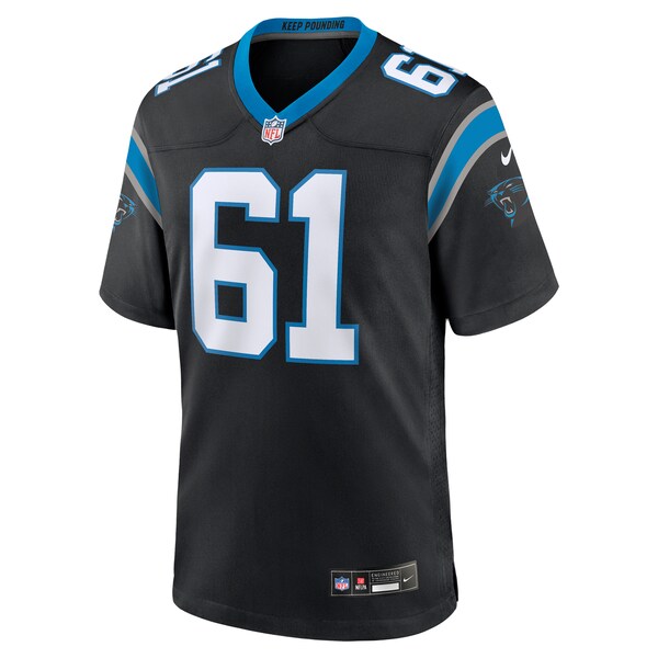 Jarrett Kingston Carolina Panthers Nike Game Jersey - Black - Image 3