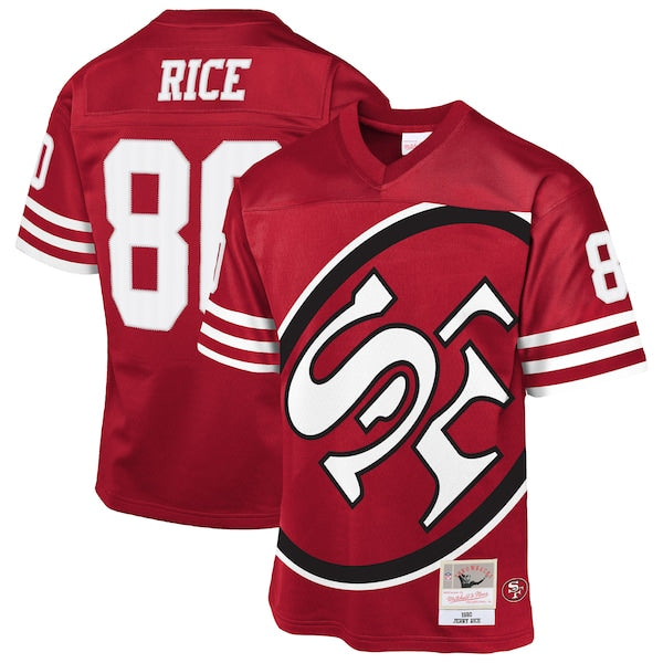 Jerry Rice San Francisco 49ers Youth 1990 Throwback Fashion Jersey - Scarlet