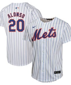 Pete Alonso New York Mets Nike Youth Home Game Player Jersey - White