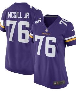 T.Y. McGill Jr. Minnesota Vikings Nike Women's Game Player Jersey - Purple