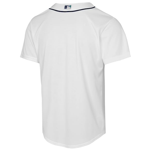 Youth Seattle Mariners Nike White Home Replica Jersey - Image 2