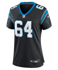 Alternative view of Brett Toth Carolina Panthers Nike Women's  Game Jersey -  Black