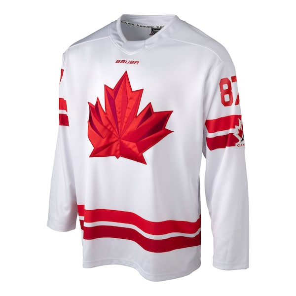 Men's Sidney Crosby White Hockey Canada 2026 Replica Jersey - White - Image 2