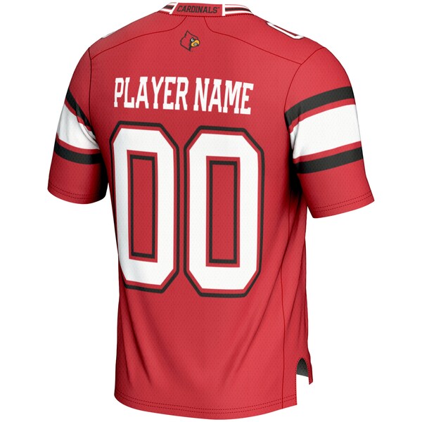 Louisville Cardinals GameDay Greats NIL Pick-A-Player Football Jersey - Red/White/Black - Image 5